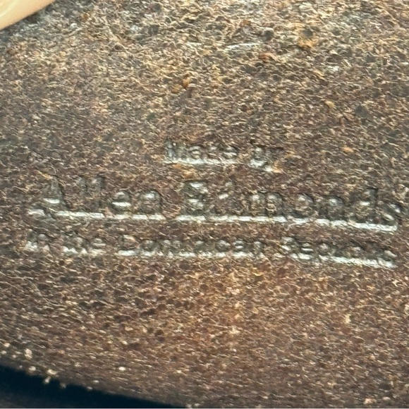 Allen Edmonds Brown Leather Slip On Loafers Mens 10.5 - Picture 7 of 9